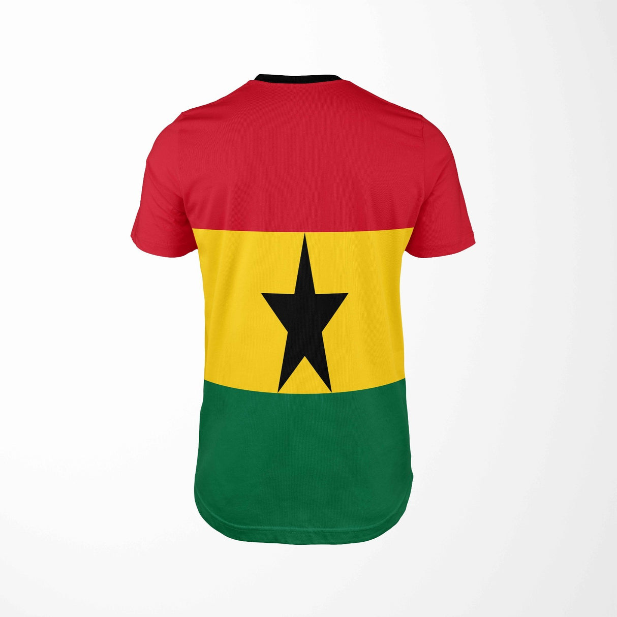 Ghana Flag Ghanaian Custom All-Over Printed Unisex T-Shirt - Top Patriotic Tee