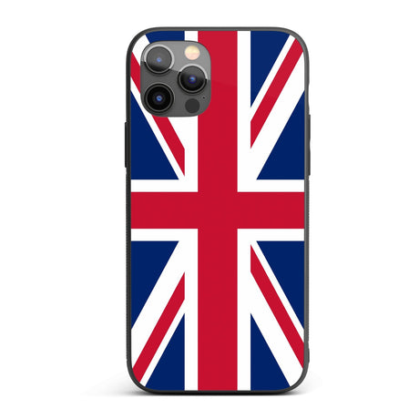 Great Britain Flag Custom Printed iPhone Case Black TPU Cover Gift Personalised