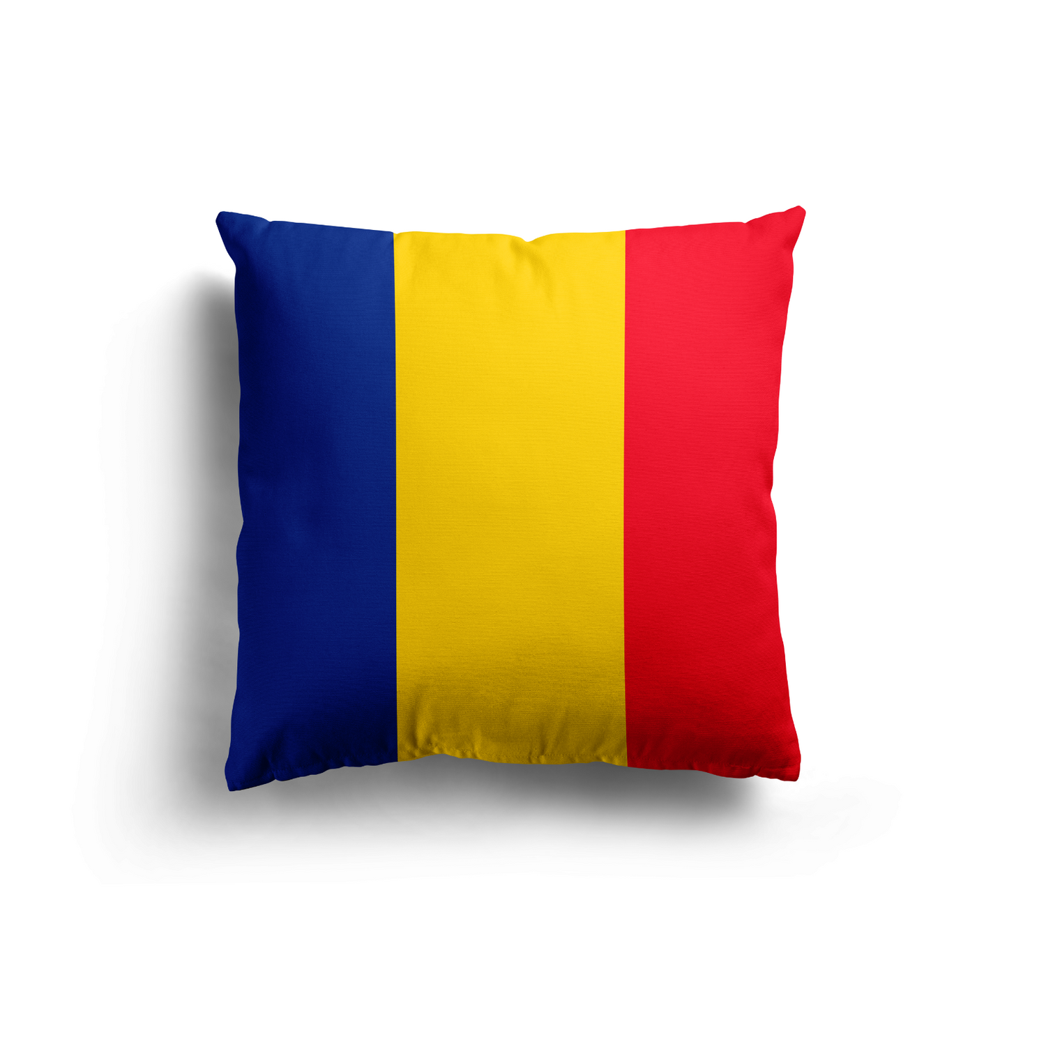 Romania Flag Design Filled Square Cushion - Decorative Throw Soft Gift Any Size