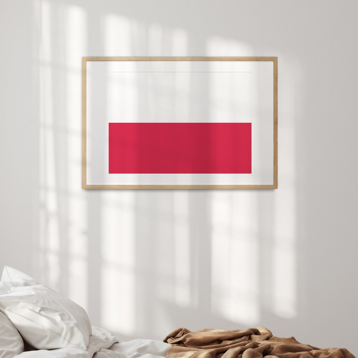 Poland Flag Polish Design Custom Wall Art Poster Picture Print Decor Patriotic