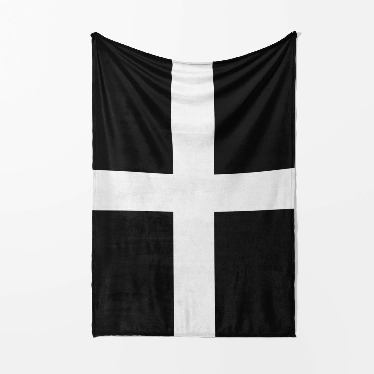 Cornish Flag Cornwall Fleece Blanket Home Decor Throw Gift Custom Made Soft Warm