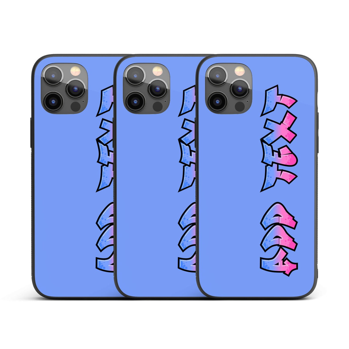 Urban Graffiti Name Personalised Custom Gift Cover - Printed iPhone Black Case