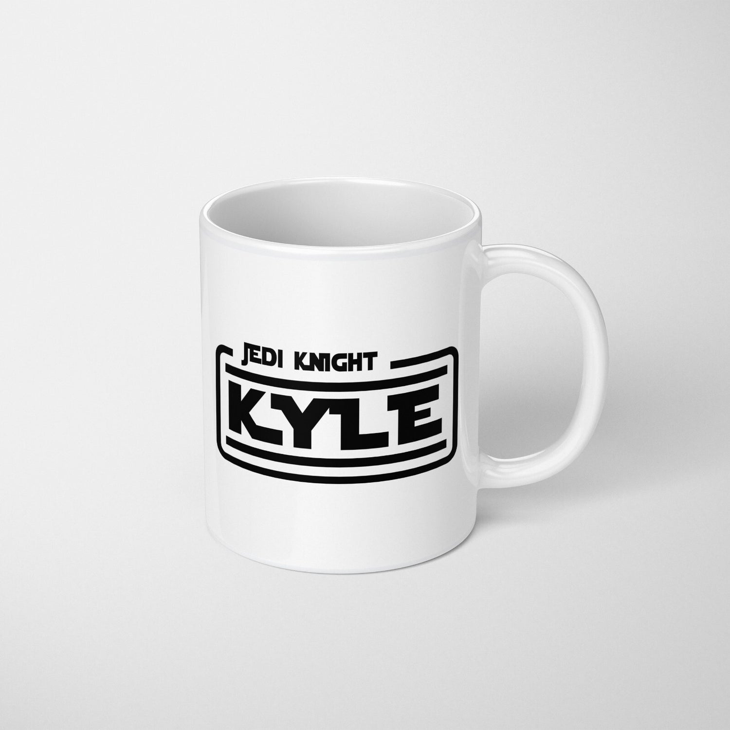 Jedi Star Wars Theme Inspired Personalise Name Custom Tea Coffee Mug Set Gift