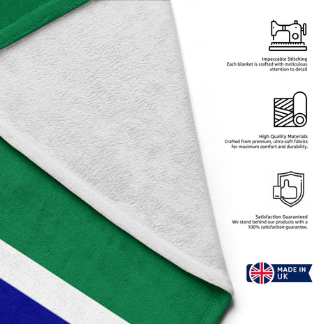 South Africa Flag SA Towel - Highly Absorbent Beach Bath Sheet Custom Soft Gift