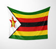 Zimbabwe Flag Fleece Blanket Home Decor Throw Gift Cosy Custom Made Soft Warm