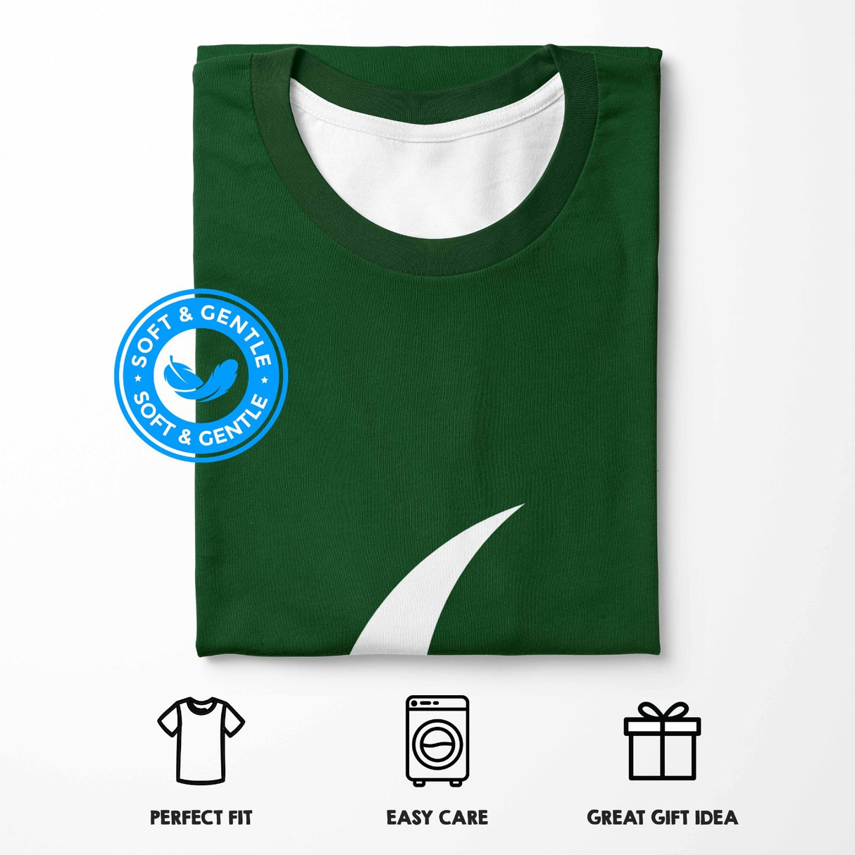 Pakistan Flag - Design Custom All-Over Printed Unisex T-Shirt Patriotic Tee Gift