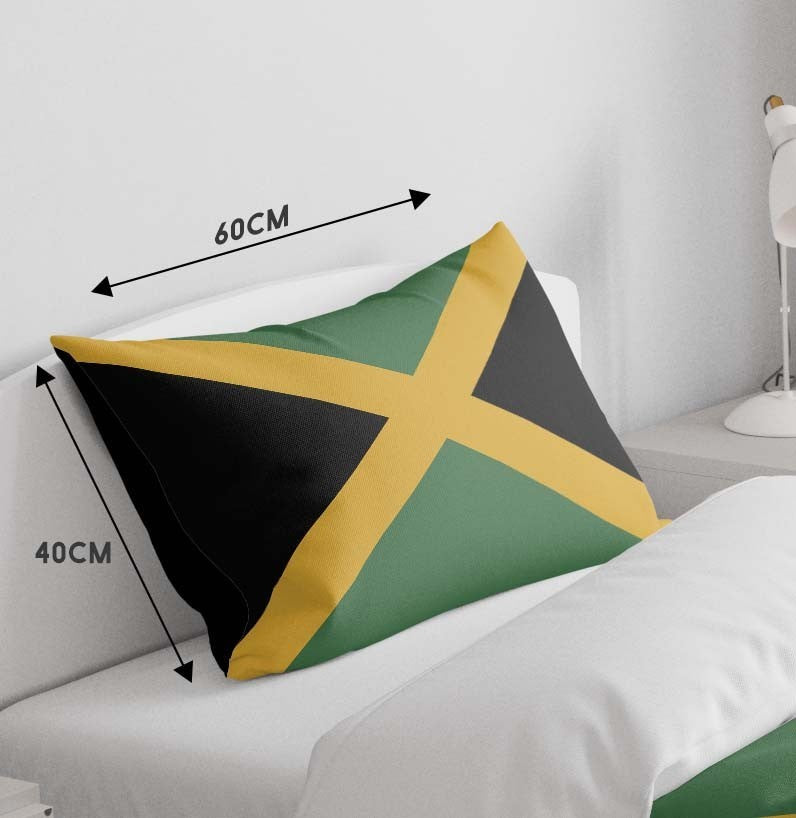 Jamaican Flag Jamaica Design Gift Custom Toddler Cot Bed Duvet Cover+Pillowcase