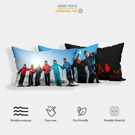 Upload Your Own Photo Novelty Custom Made Printed Soft Pillowcase Pillow
