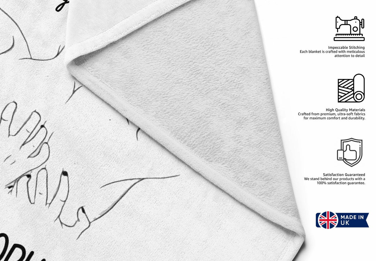 Favourite Cardio Naughty Rude Valentines Anniversary Fleece Mink Blanket Gift