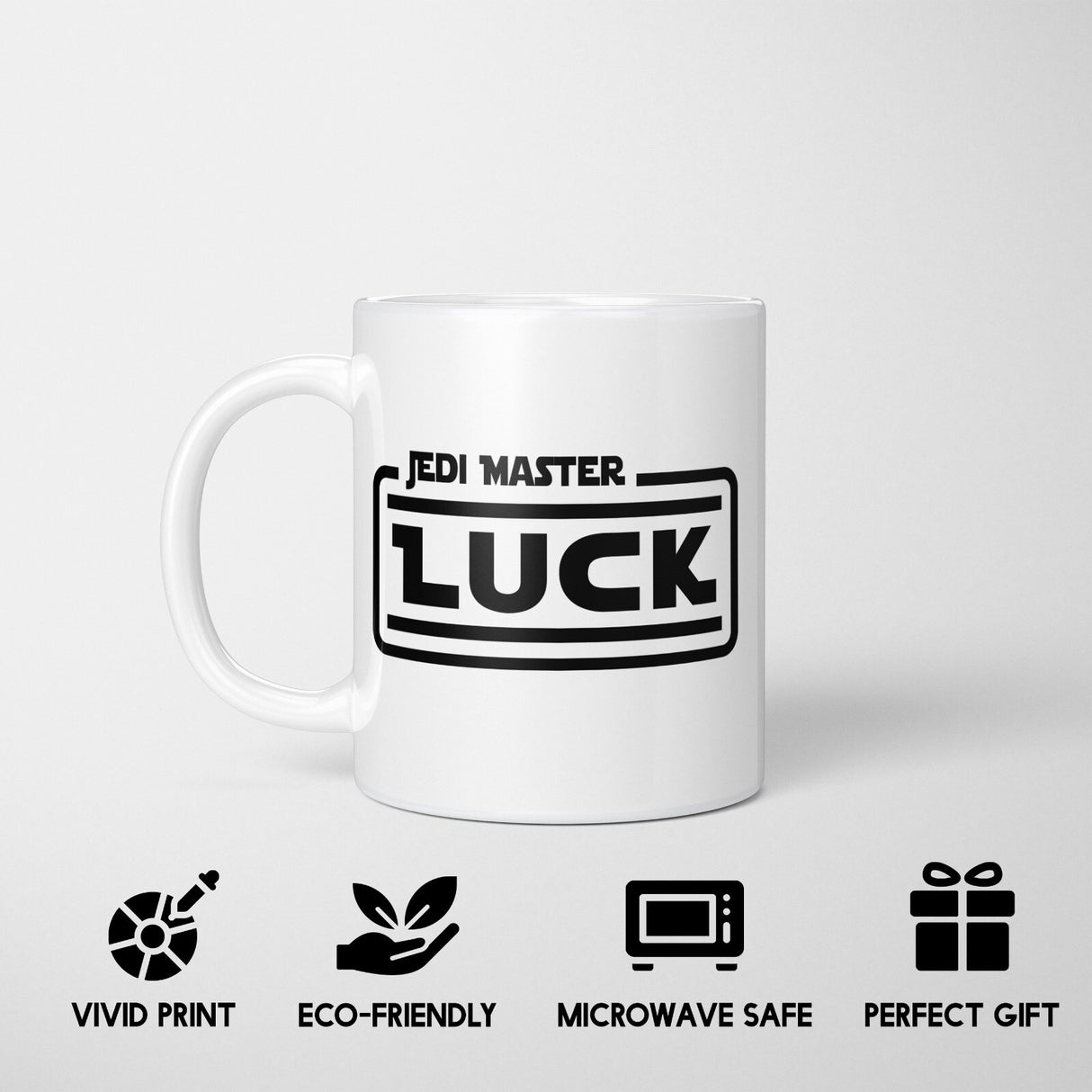 Jedi Star Wars Theme Inspired Personalise Name Custom Tea Coffee Mug Set Gift