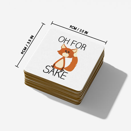Oh For Fox Sake Saying Phrase Novelty Funny Humour Coffee Tea Mug Gift 11oz