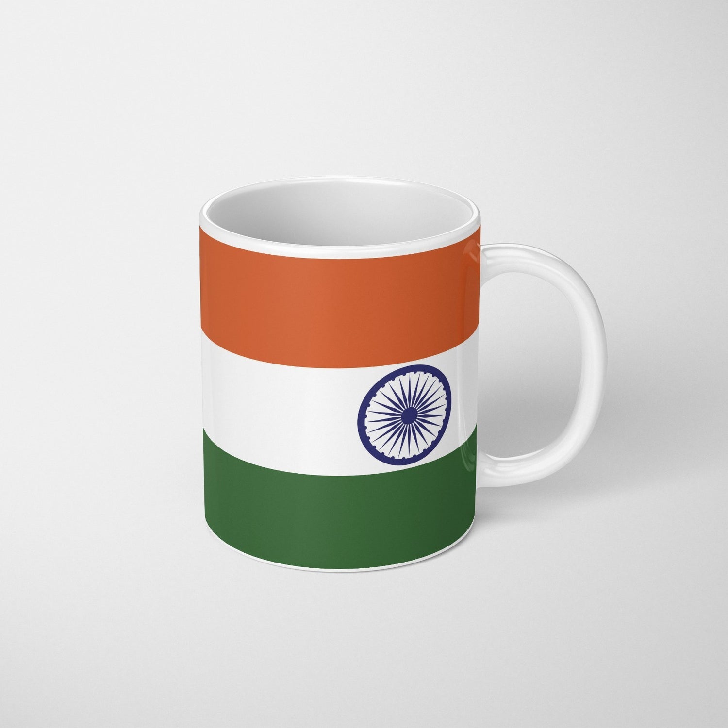 Indian Flag India Custom Printed Coffee Tea Mug Cup Set Coaster Gift Him Her