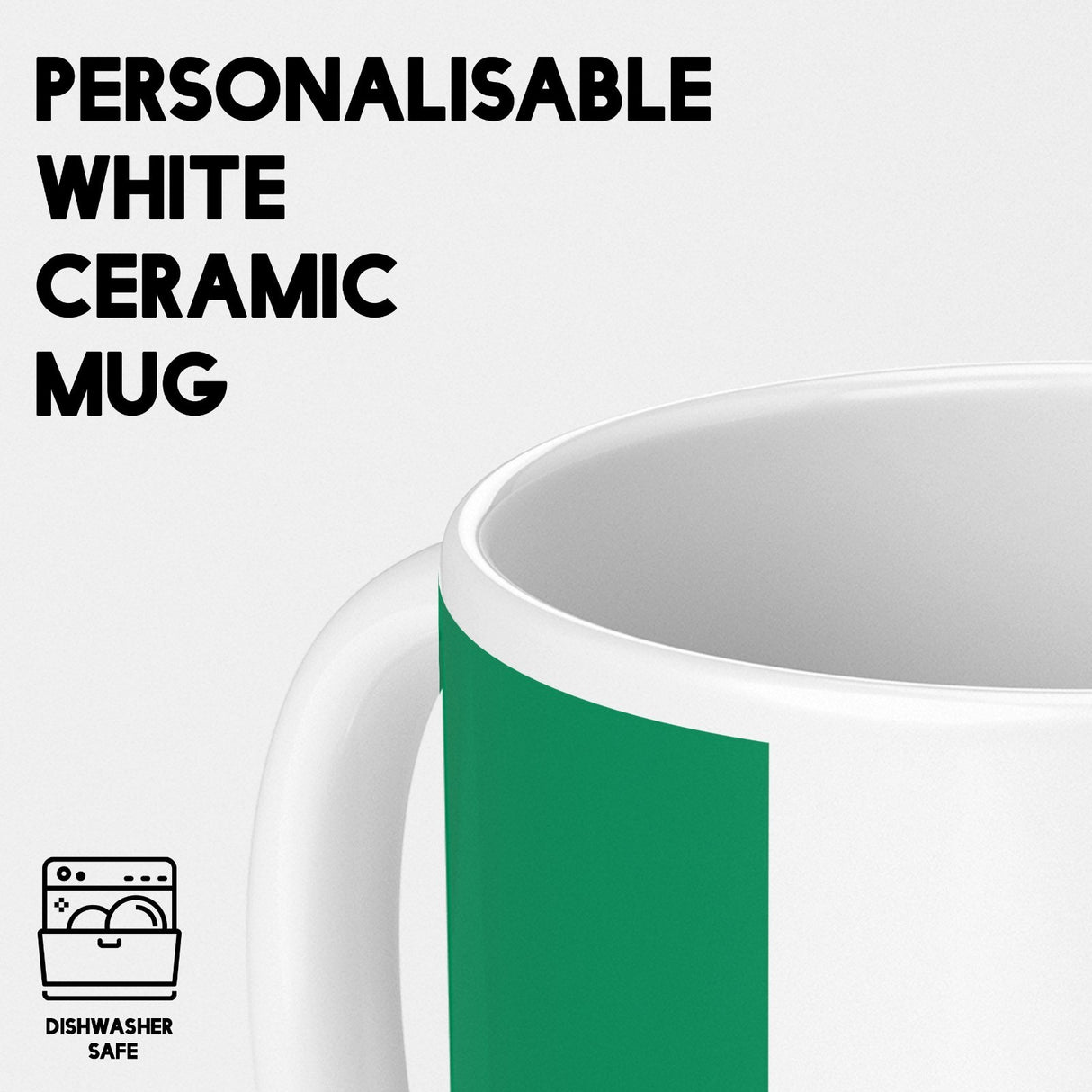 Nigeria Flag Nigerian Design Coffee Tea Mug Cup Set Coaster Gift Him Her Custom