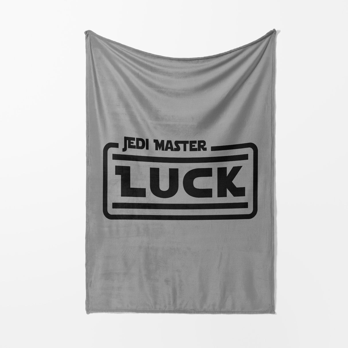 Jedi Star Wars Theme Inspired Personalised Name Soft Warm Fleece Blanket Decor