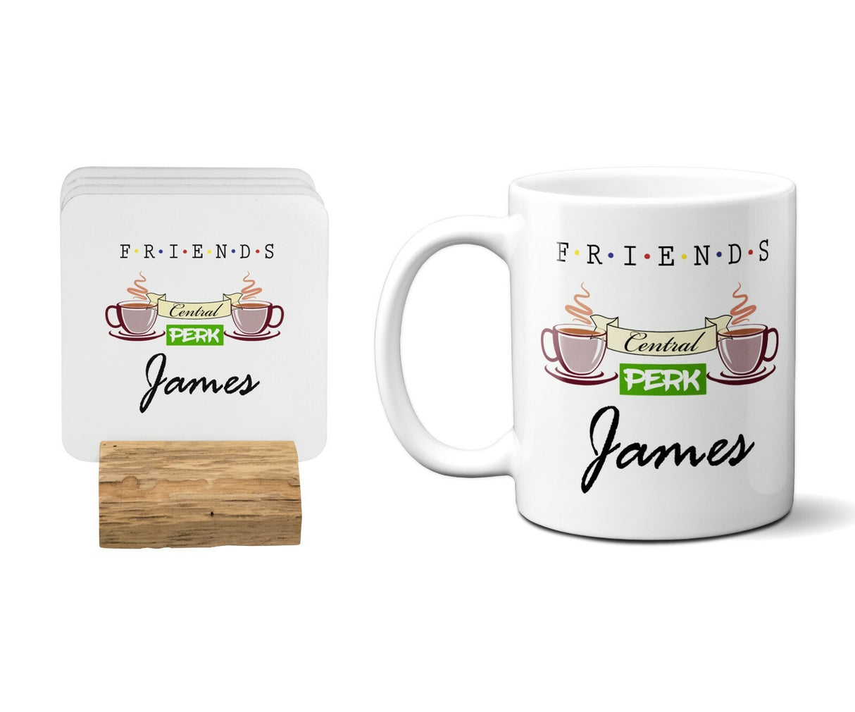 Friends Inspired Central Perk Coffee Tea Mug 11oz Mug And Coaster Set Option