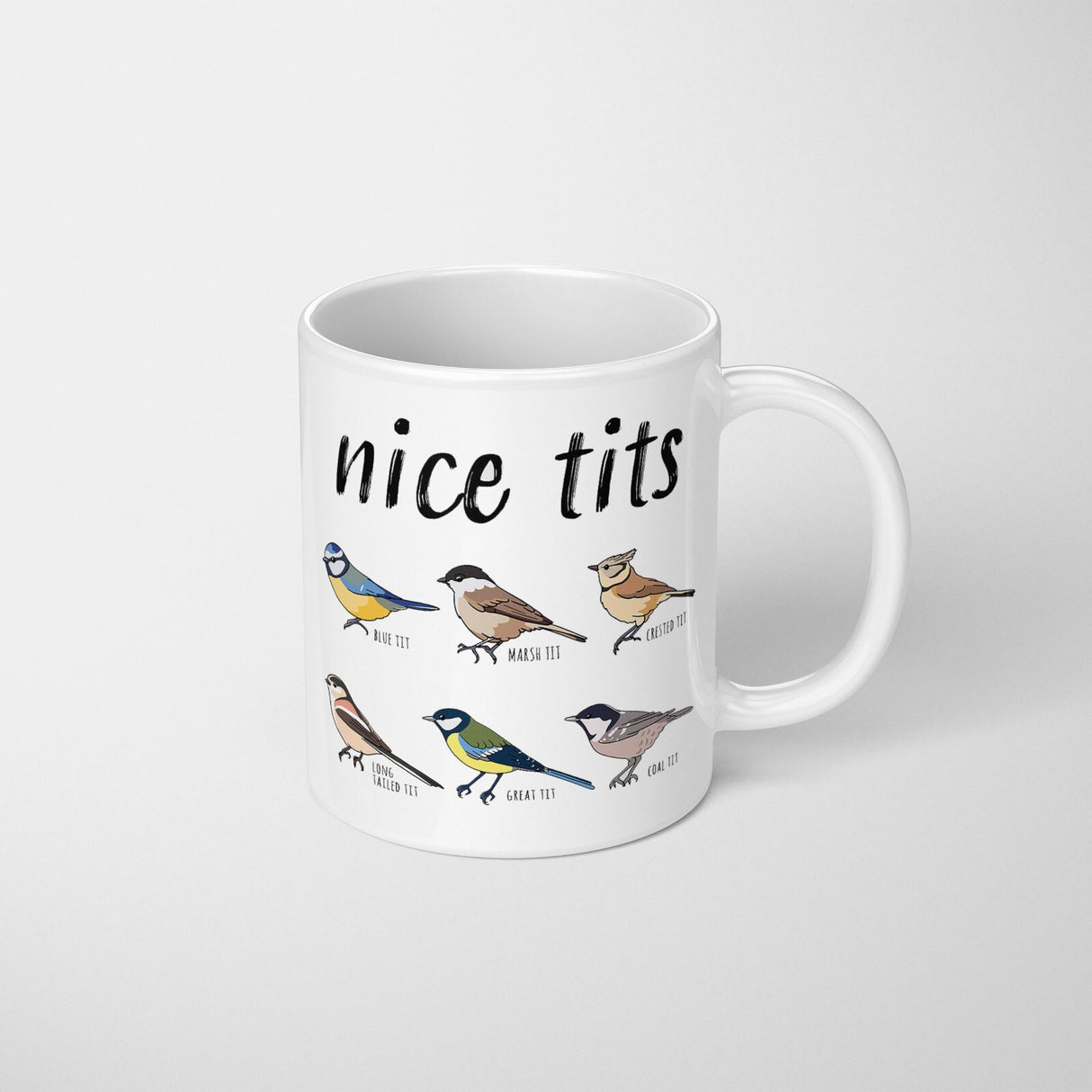 Nice Birds Bird Prank Funny Cheeky Novelty Tea Coffee Mug Gift Present Him Her