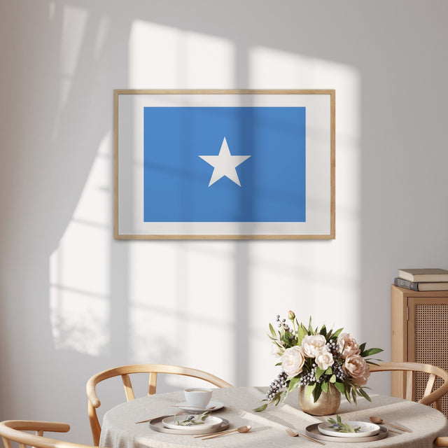 Somalia Flag Design Custom Wall Art Poster Picture Print Decor Patriotic Home