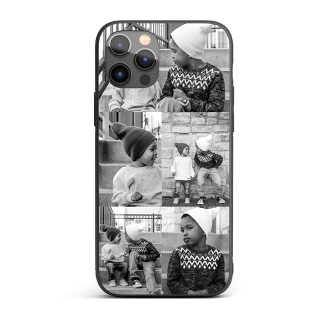 Upload Your Own Photo Design Personalised Printed iPhone Black Case Custom Made