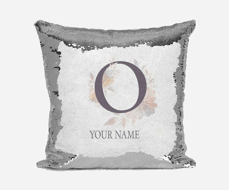 Personalised Misty Dusty Pastel Alphabet Sequin Magic Cushion Cover+Pillow Kids