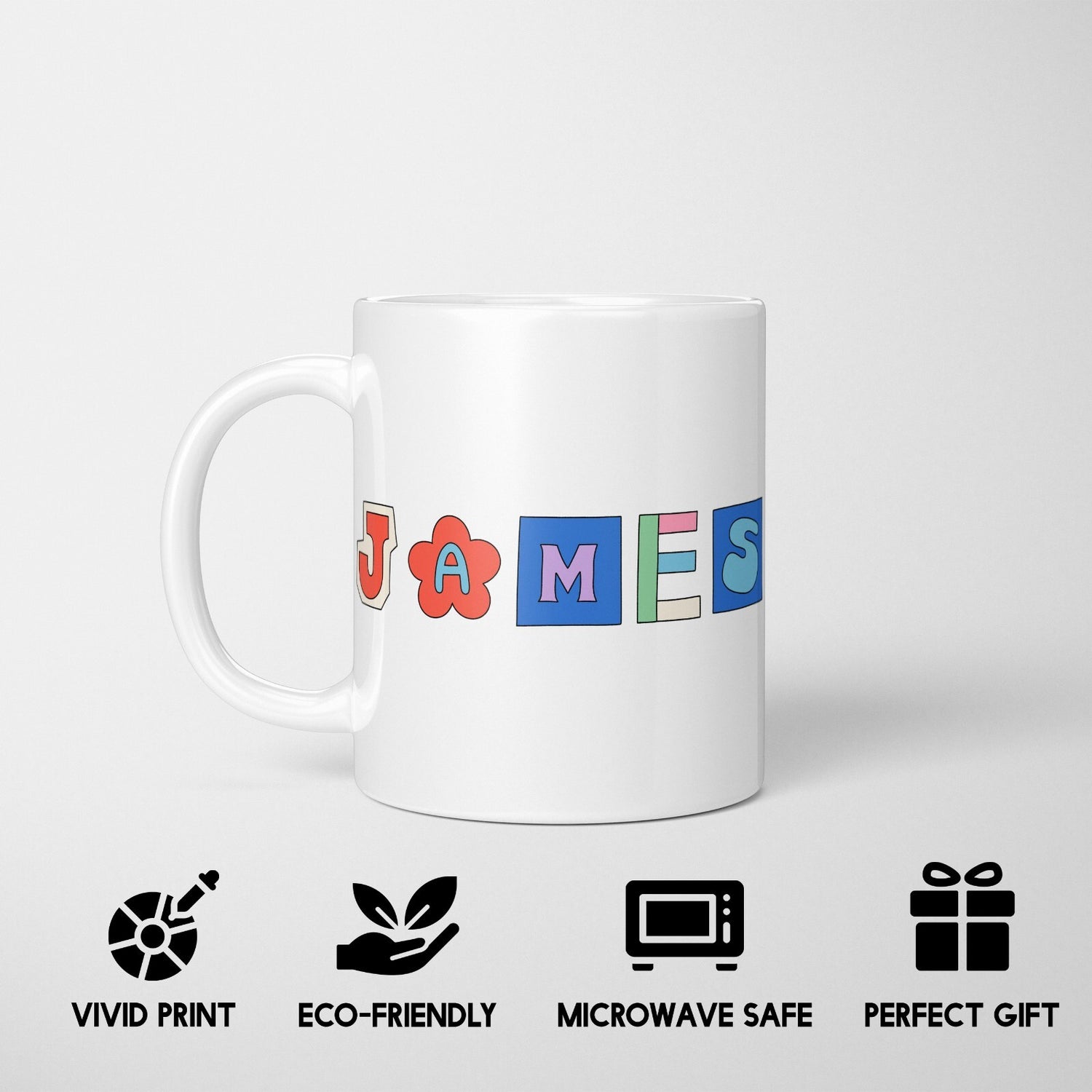 Personalised Ransom Note Joke Novelty Print Coffee Tea Mug Coaster Gift Him Her