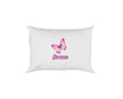 Pink Butterfly Soft Pillowcase Pillow Case Cover