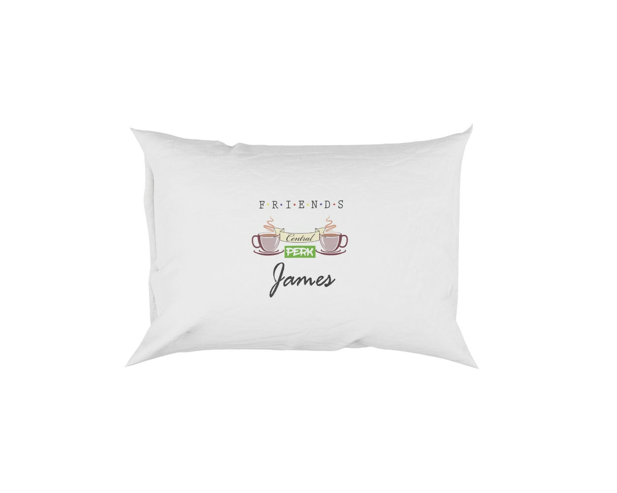 Friends Inspired Central Perk Soft Pillowcase Pillow Case Cover