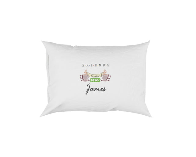 Friends Inspired Central Perk Soft Pillowcase Pillow Case Cover