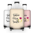 Future Mrs Name Gift Custom Wedding Luggage Cover Personalise Suitcase Protect