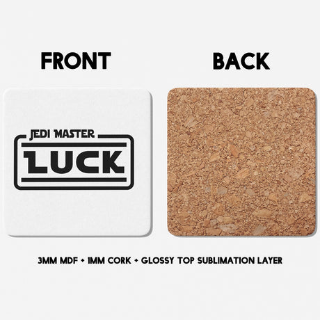 Jedi Star Wars Theme Inspired Personalise Name Custom Tea Coffee Mug Set Gift