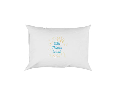 Personalised Name Little Princess Soft Pillowcase Pillow Case Cover