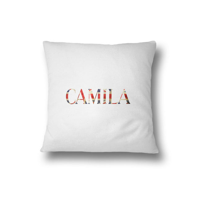 Union Jack Great Britain Personalised Name Filled Cushion Bedroom Decoration