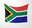South Africa Flag SA Fleece Blanket Home Decor Throw Gift Cosy Custom Made Soft