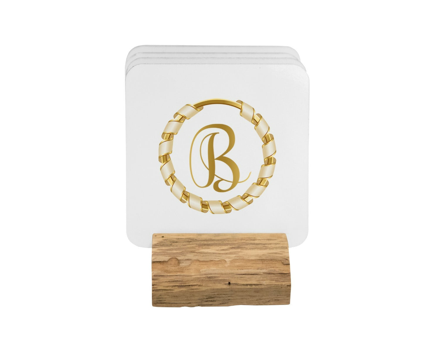 Gold Ring Ribbon Border Coffee Tea Mug 11oz Mug And Coaster Set Option