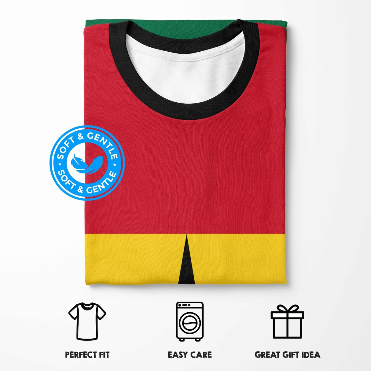 Ghana Flag Ghanaian Custom All-Over Printed Unisex T-Shirt - Top Patriotic Tee