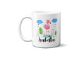 Personalised Name Flamingo Cute Coffee Tea Mug Gift 11oz Mug + Coaster