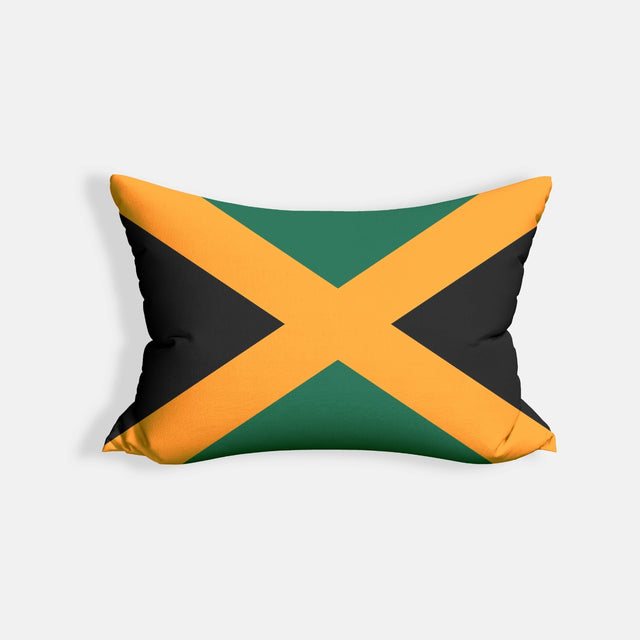 Jamaican Flag Jamaica Design Custom Made Novelty Printed Soft Pillowcase Pillow