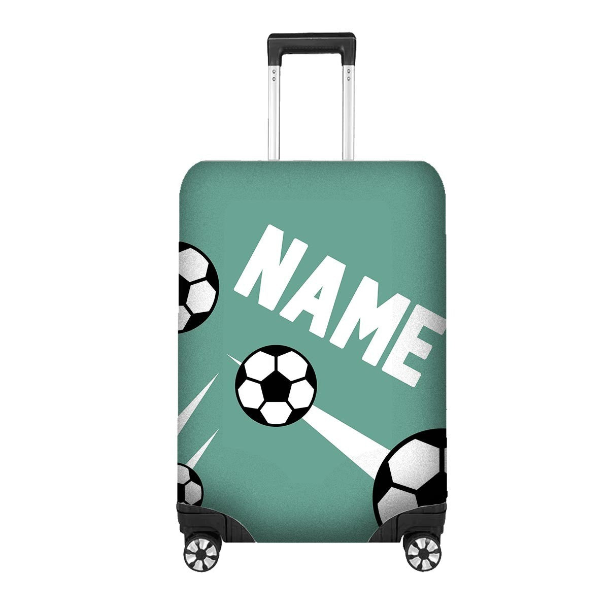 Football Strike Boy Gift Custom Luggage Cover Personalise Suitcase Protect Cool