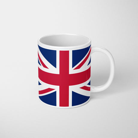 GB Flag Union Jack Flag Custom Printed Coffee Tea Mug MDF Coaster Gift Him Her