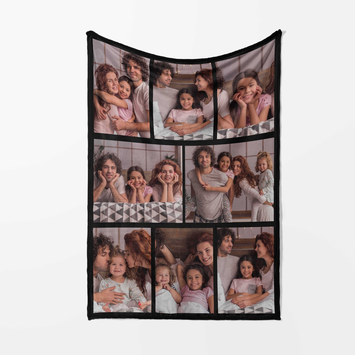 Blanket Photo Text Personalised Upload Soft Warm Fleece Memory Throw Decor Gift
