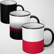Poland Flag Polish Design Gift Heat Sensitive Magic Colour Changing Mug Novelty
