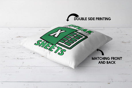 Freak In The Sheets Custom Colour Rude Funny Novelty Square Filled Cushion Decor