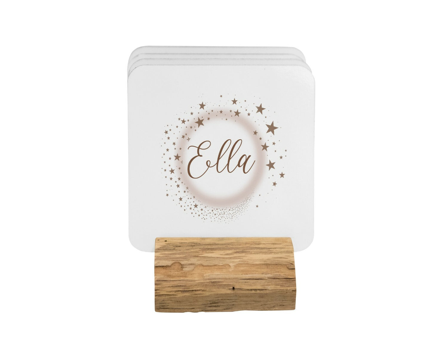 Personalised Name Stars Coffee Tea Mug Gift 11oz Mug + Coaster