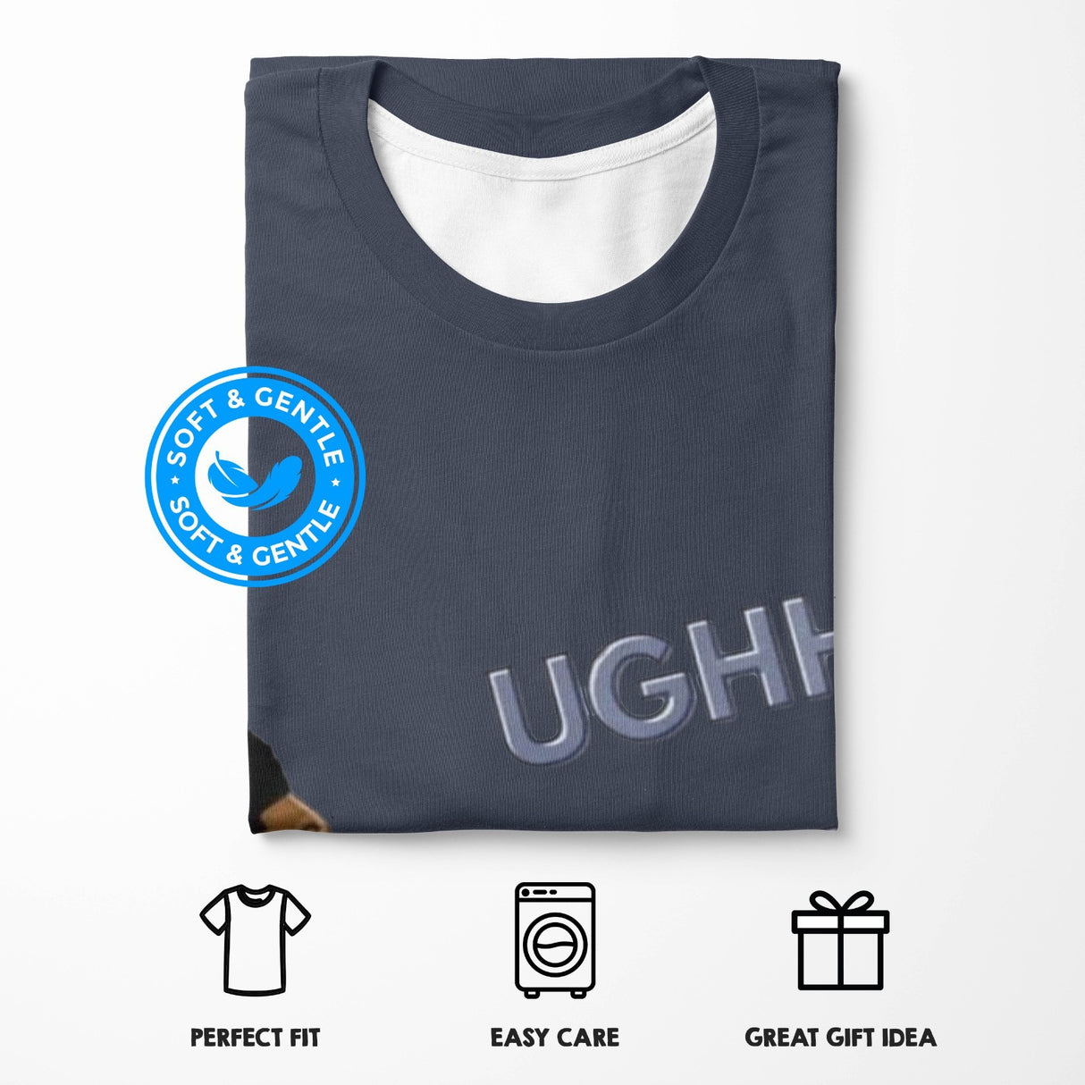 Personalised Harvey What A Day All-Over Printed T-Shirt Choose Colour Unisex