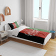 Afghanistan Flag Cot Bed Duvet Cover Toddler Pillowcase Design Gift Custom Cosy