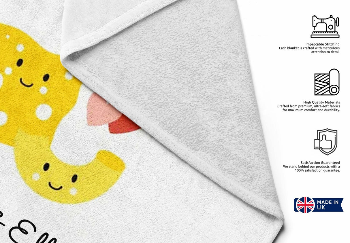 We Go Together Like Mac + Cheese Valentines Anniversary Fleece Mink Blanket Gift