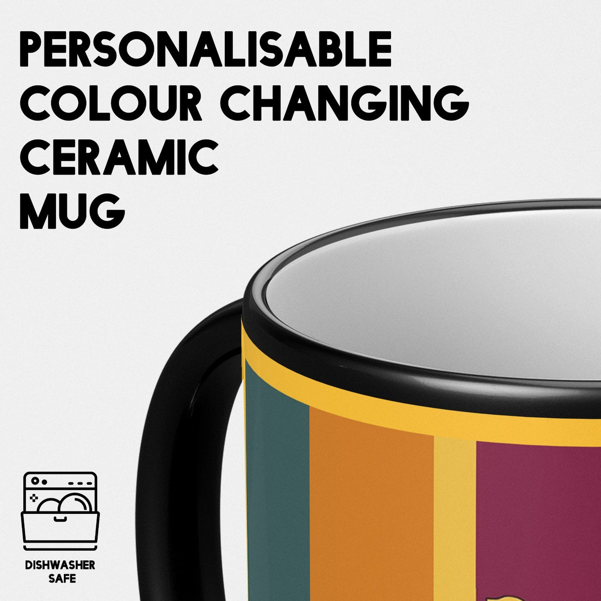 Sri Lanka Flag Design Tea Coffee Gift Heat Sensitive Magic Colour Changing Mug