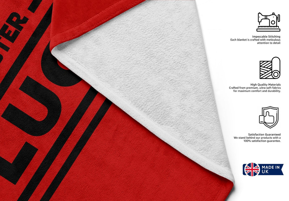 Jedi Star Wars Theme Inspired Personalised Name Soft Warm Fleece Blanket Decor