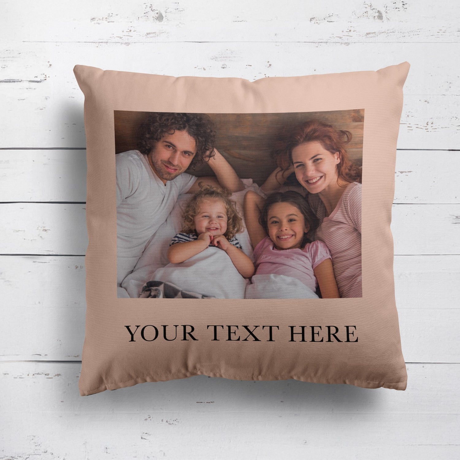 Personalised Photo Upload Picture Memory Cushion Text Option Pillow Decor Gift