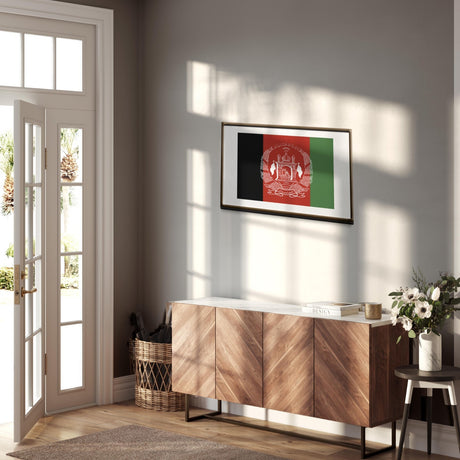 Afghanistan Flag Custom Wall Art Poster Picture Print Decor Patriotic Gift Home