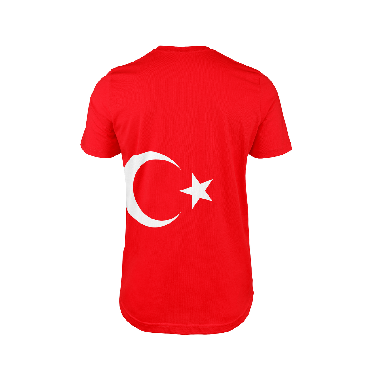 Turkey Flag Turkish Custom All-Over Printed Unisex T-Shirt Top Patriotic Tee